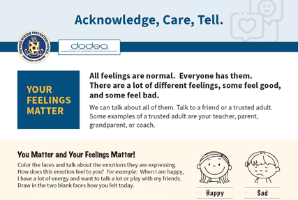 A.C.T Activity Worksheet for Young Children